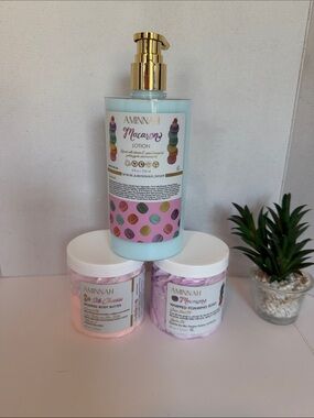#9 Aminnah Beauty Bundle
Lotion
Body Butter
Foaming Soap